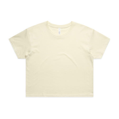 As Colour Womens Crop Tee (Various Colours)