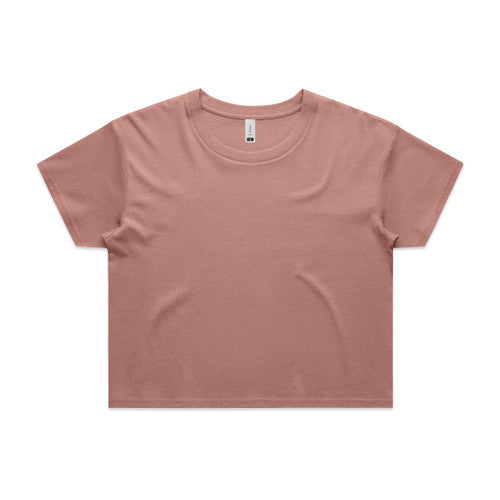 As Colour Womens Crop Tee (Various Colours)