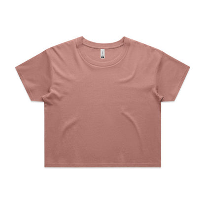 As Colour Womens Crop Tee (Various Colours)