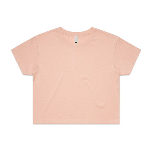 As Colour Womens Crop Tee (Various Colours)