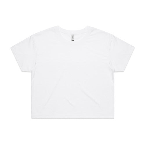 As Colour Womens Crop Tee (Various Colours)