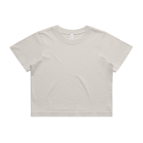As Colour Womens Crop Faded Tee (Various Colours)