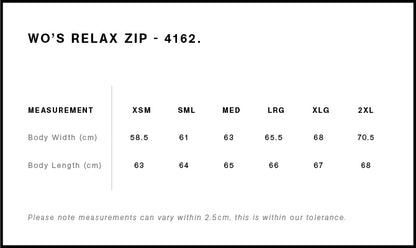 As Colour Womens Relax Zip Hood (Various Colours)