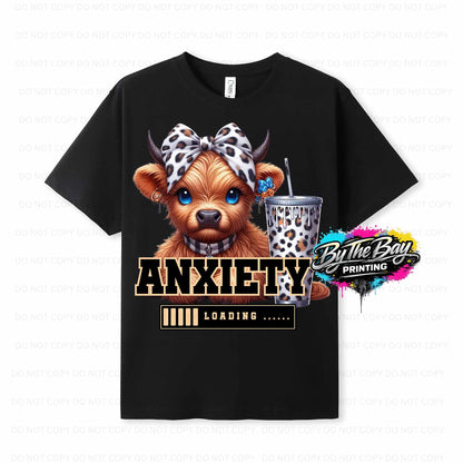 "Anxiety Overloading" Ramo Modern Fit Tee