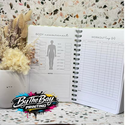 A5 Cardio & Cappuccino Fitness Planner