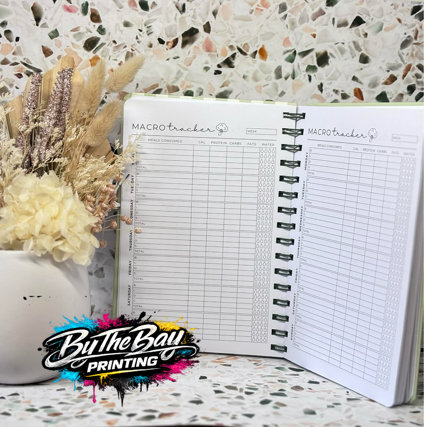 A5 Cardio & Cappuccino Fitness Planner