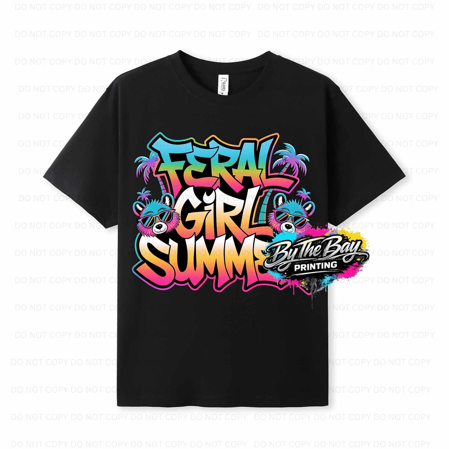 "Feral Girl" Ramo Modern Fit Tee
