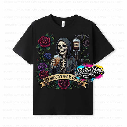 "My Blood Type" Ramo Modern Fit Tee