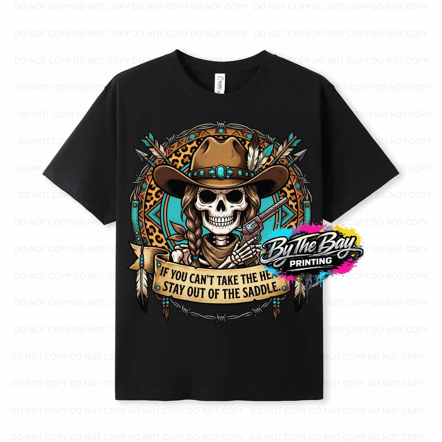 "Stay out of the saddle" Ramo Modern Fit Tee