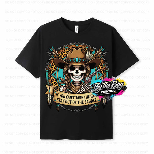 "Stay out of the saddle" Ramo Modern Fit Tee