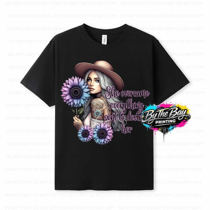 "She overcame" Ramo Modern Fit Tee